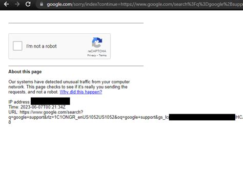 google unusual traffic captcha